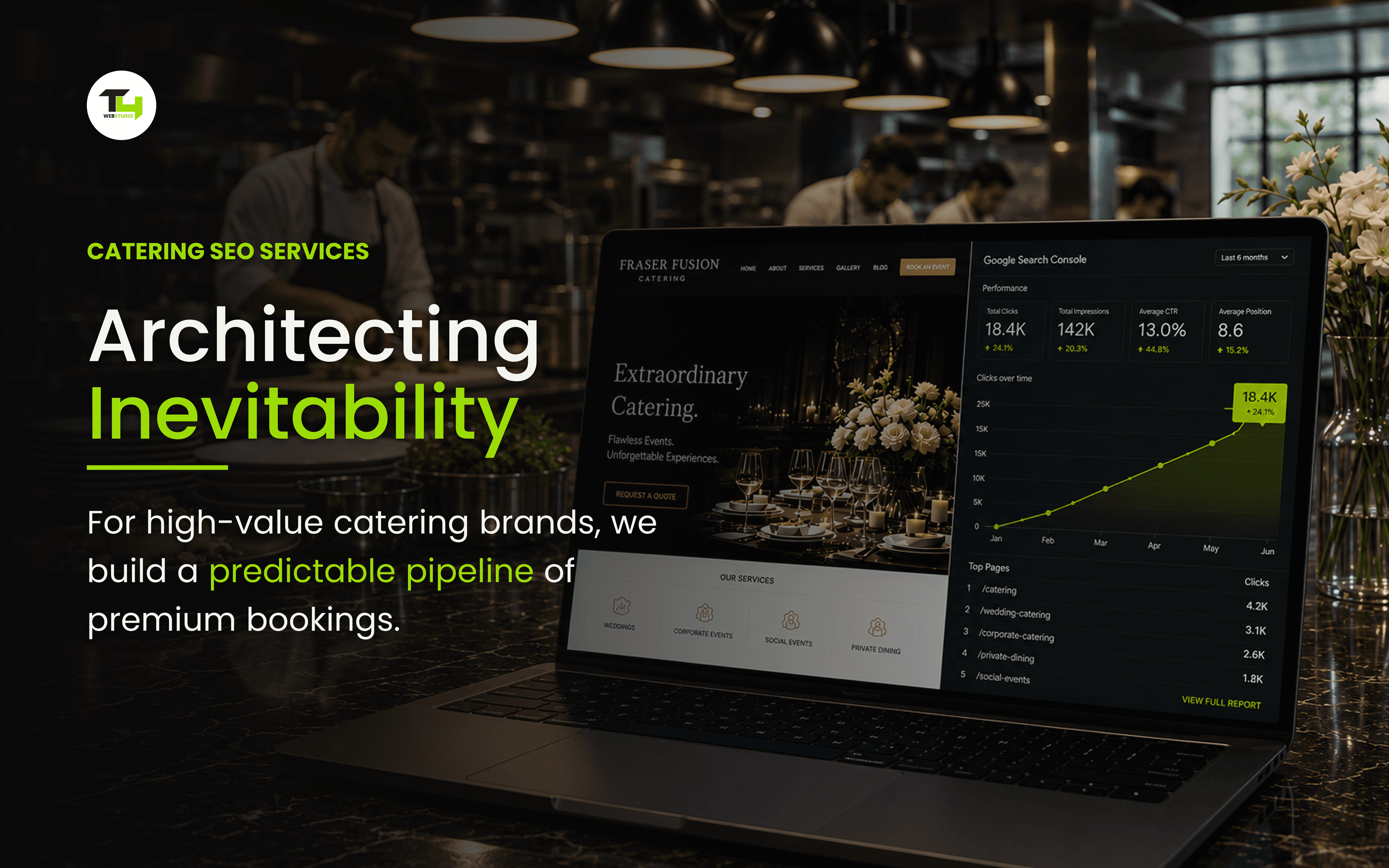 Architecting Dominance: Why Your Catering Businesses Fail to Reach Google's First Page